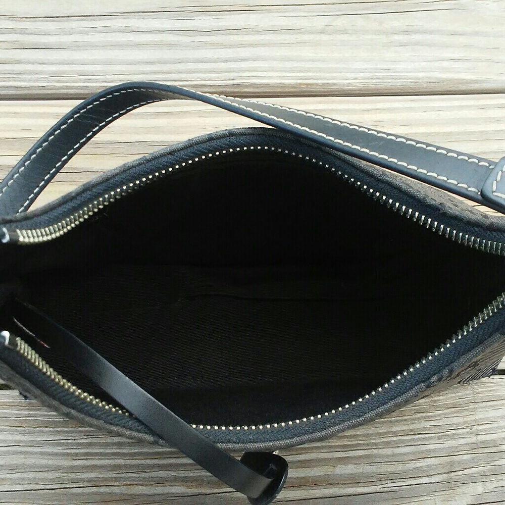 Dooney & Bourke Signature Purse, Dark gray - Picture 4 of 8